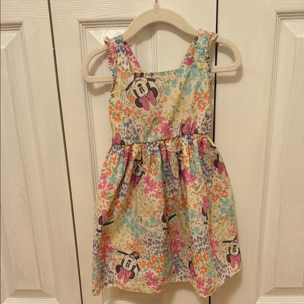 Disney Pink and Yellow Sleeveless Sundress Casual